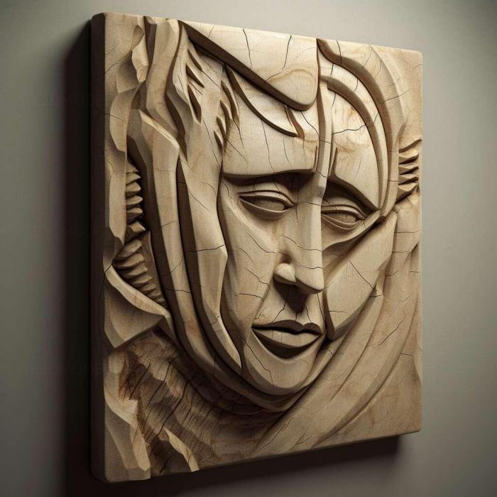 نموذج ثلاثي الأبعاد لآلة CNC 3D Art 